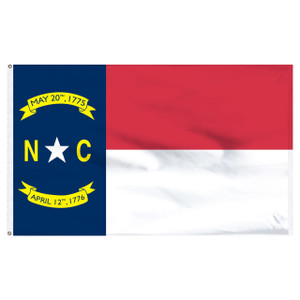 North Carolina State Flags - Nylon or Polyester