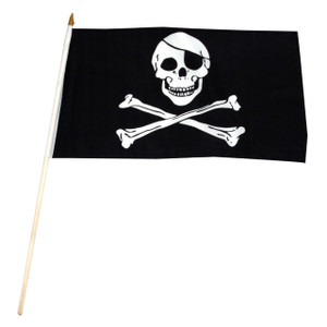 Jolly Roger Pirate Flag large buy here at » Kostümpalast