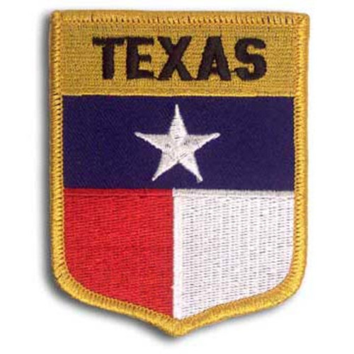 Texas Raiders Texas Flag Sew On Patch