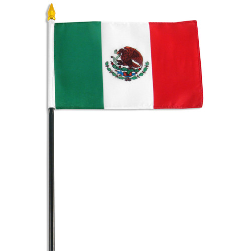 Mexico flag 4 x 6 inch