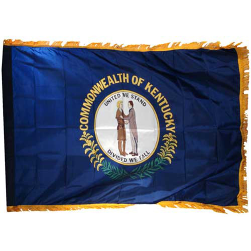 Kentucky Flag 3ft x 5ft Nylon Indoor