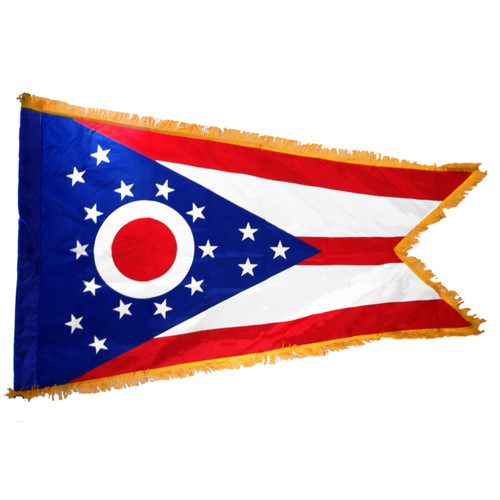 Ohio Flag 3ft x 5ft Nylon Indoor