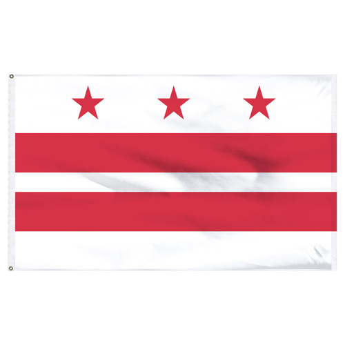 Washington D.C. 5' X 8' Nylon Flag