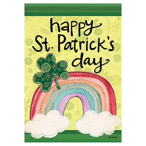 St. Patrick's Day Banner Flag - Patterns - 28in x 40in