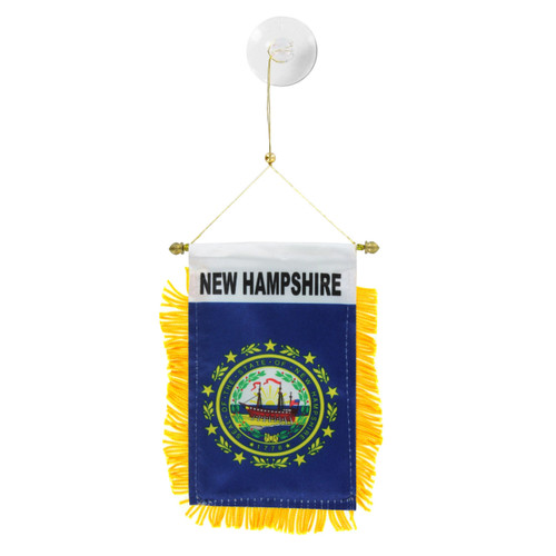 New Hampshire Mini Window Banner