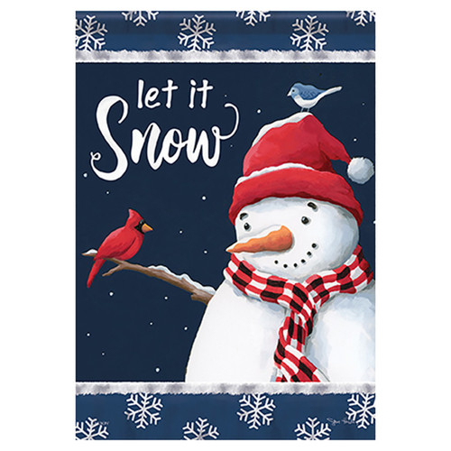 Carson Winter Banner Flag - Cold Weather Friends - 28in x 40in