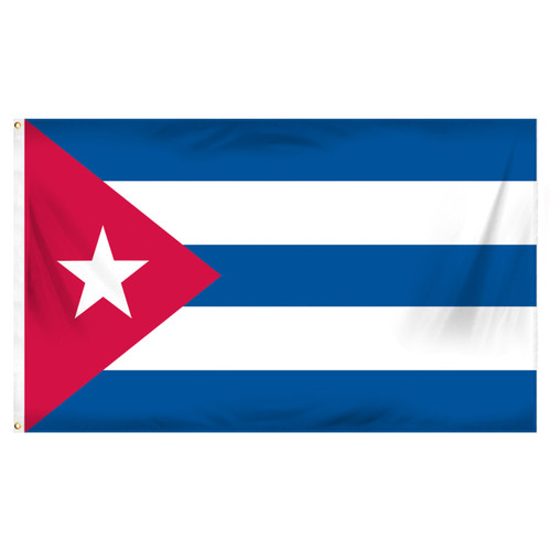 Cuba 2ft x 3ft Printed Polyester Flag
