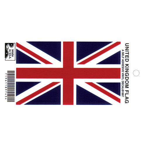 United Kingdom Decal - 2 3/8" x 4"