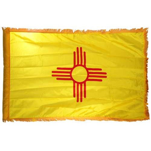 New Mexico Indoor Flag 3' x 5' Nylon
