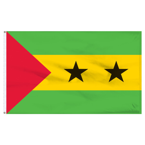Sao Tome and Principe 6' x 10' Nylon Flag