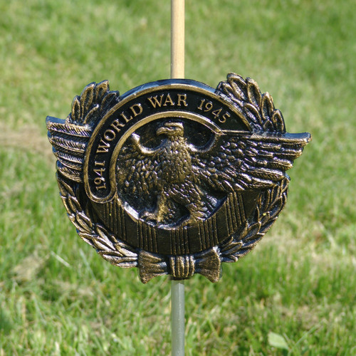 Military Headstone Wreath Hanger