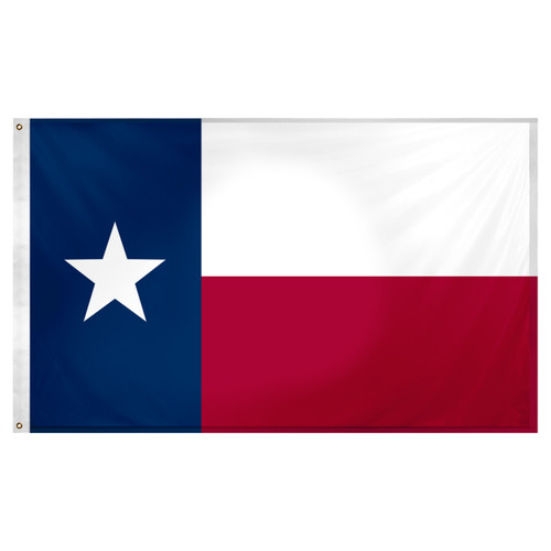 Texas 4ft x 6ft Spun Heavy Duty Polyester Flag