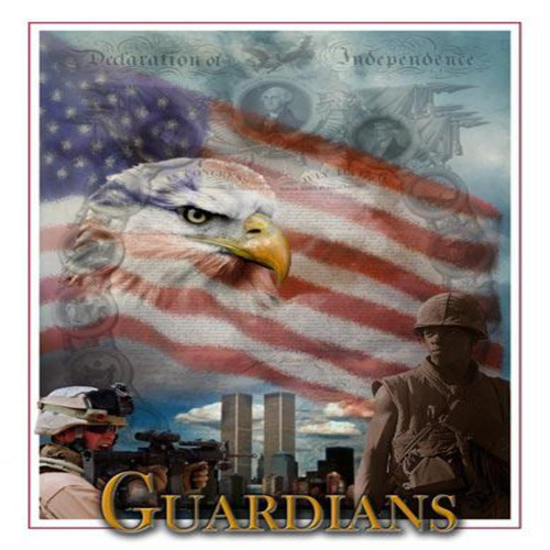 American Guardians Graphic Illustration - Downloadable Image