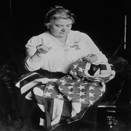 Schumann-Heinke Sewing American Flag