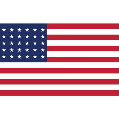 30 Stars American Flag