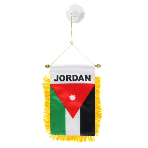Jordan Mini Window Banner - 4in x 6in