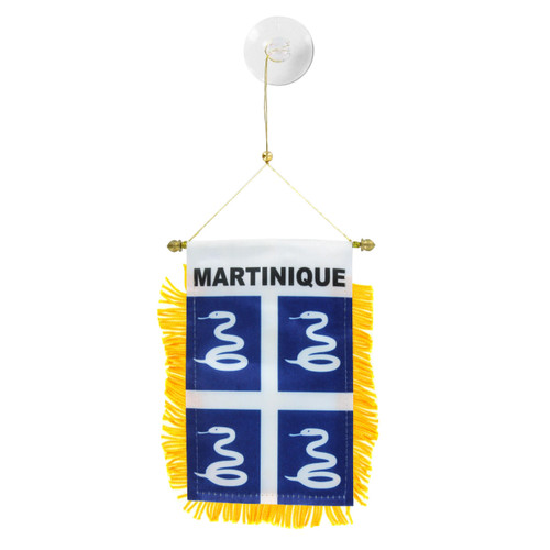 Martinique Mini Window Banner - 4in x 6in