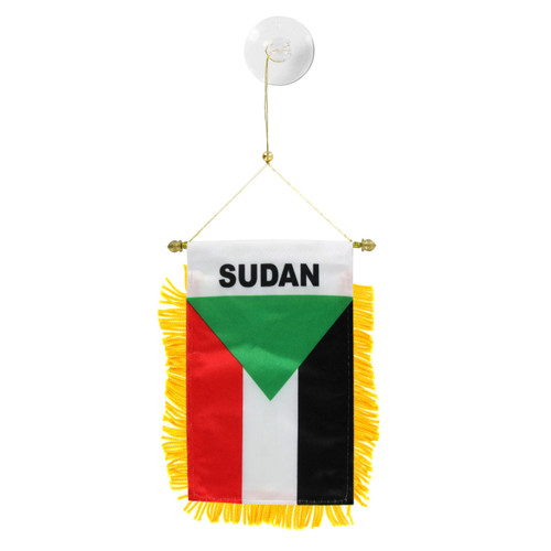 Sudan Mini Window Banner - 4in x 6in