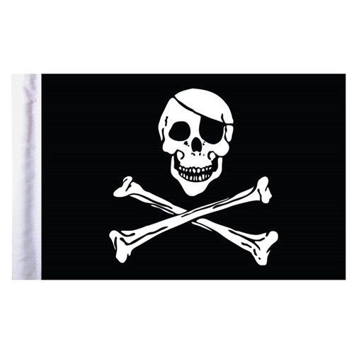 Pirate Parade Motorcycle Flag - 10" x 15"