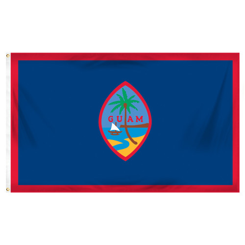 Guam Flag 3ft x 5ft Printed Polyester
