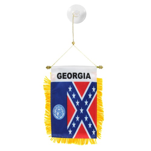OLD State of Georgia Flag (1956 to 2001) 3×5 Economical – US