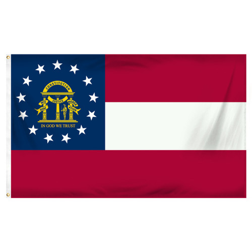 Georgia 3ft. x 5ft. Sewn Polyester Flag