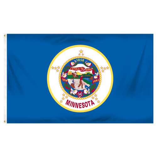 Minnesota 3ft x 5ft Printed Polyester Flag