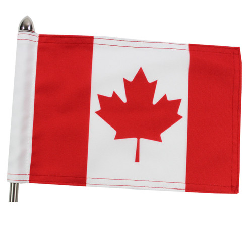 Super Tough Canada Parade Motorcycle Flag - 10" x 15"