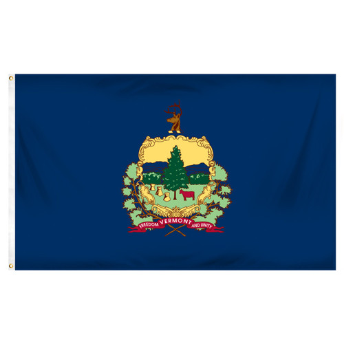 Vermont 3ft x 5ft Printed Polyester Flag