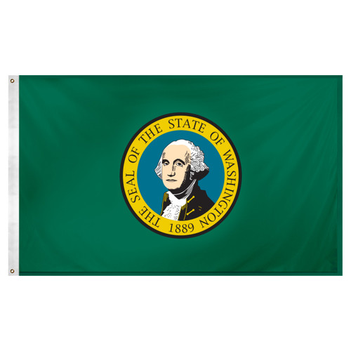 Washington State flag 3 x 5 feet double-sided polyester