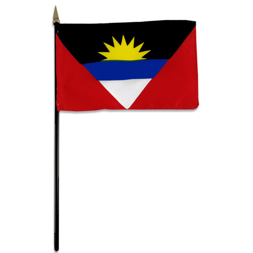 Antigua & Barbuda flag 4 x 6 inch