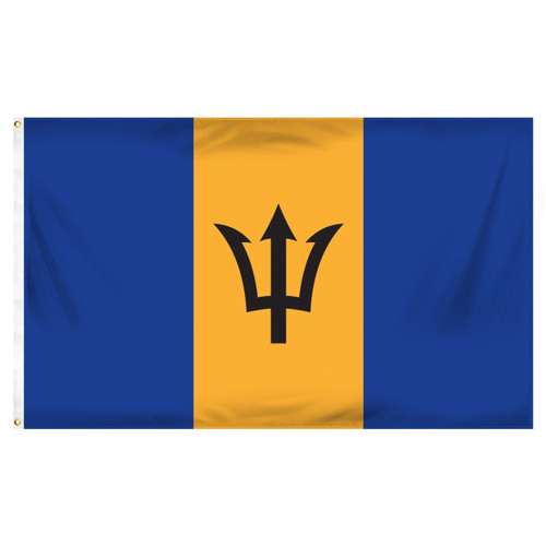Barbados 3ft x 5ft Printed Polyester Flag