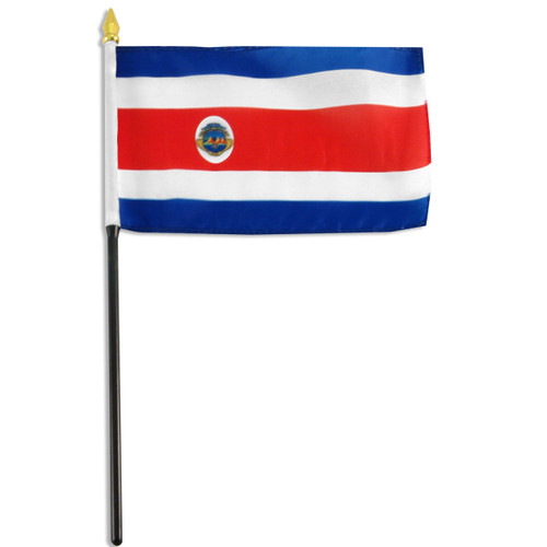 Costa Rica flag 4 x 6 inch