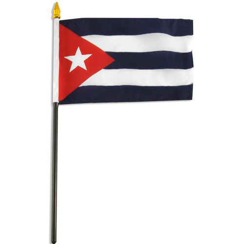 Cuba flag 4 x 6 inch