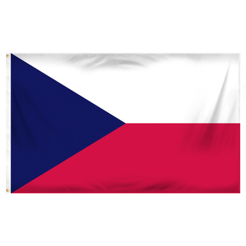 Czech Republic 3ft x 5ft Printed Polyester Flag