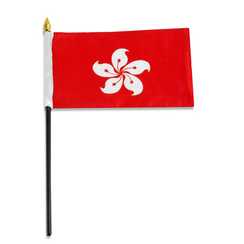 Hong Kong flag 4 x 6 inch