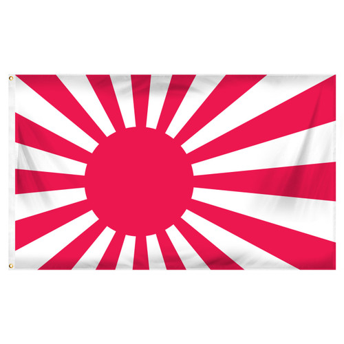 Japan Rising Sun 3ft x 5ft Printed Polyester Flag