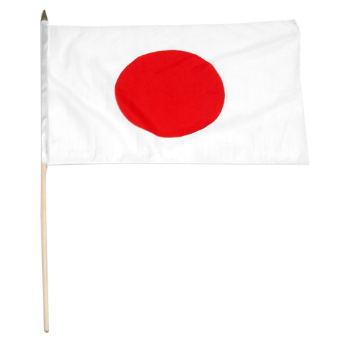 Japan flag 12 x 18 inch