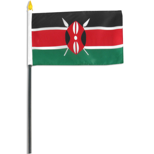 Kenya flag 4 x 6 inch