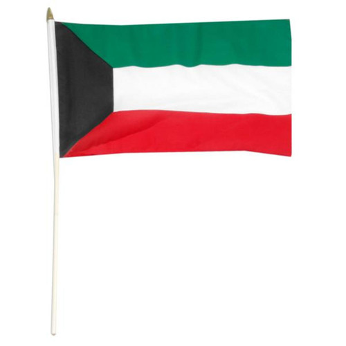 Kuwait Flag 12 x 18 inch