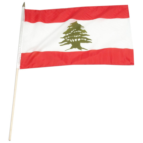 Lebanon flag 12 x 18 inch