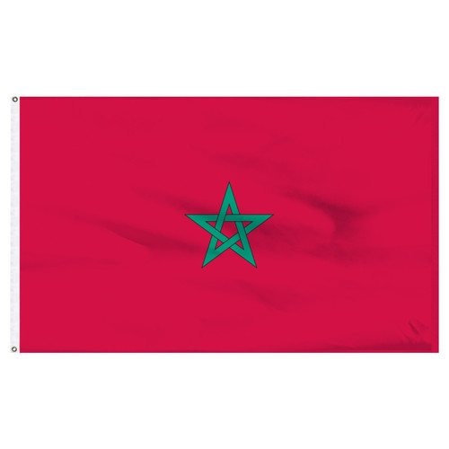 Morocco 2ft x 3ft Nylon Flag