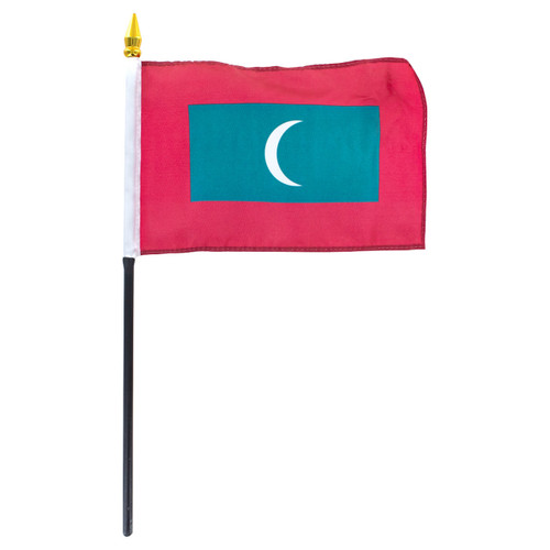 Maldives Flag 4 x 6 inch