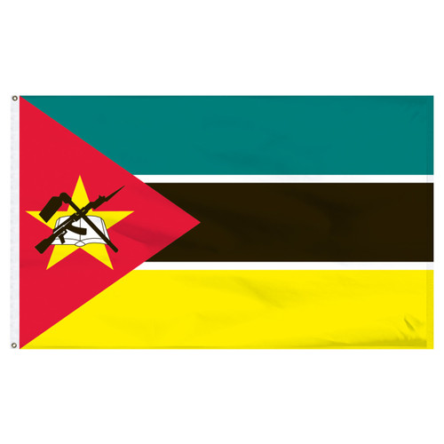 Mozambique 4' x 6' Nylon Flag