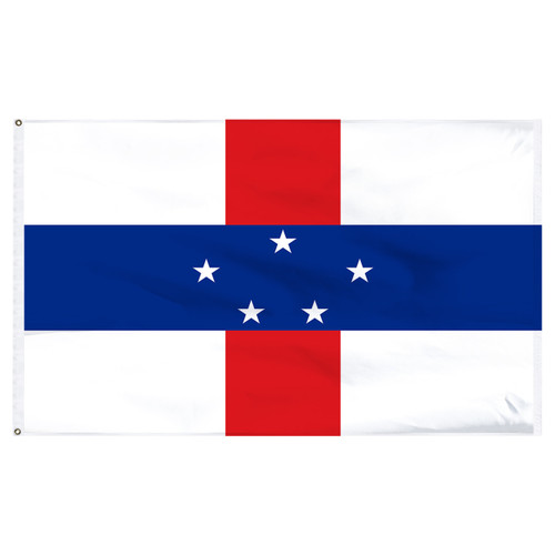 Netherlands Antilles 4ft x 6ft Nylon Flag