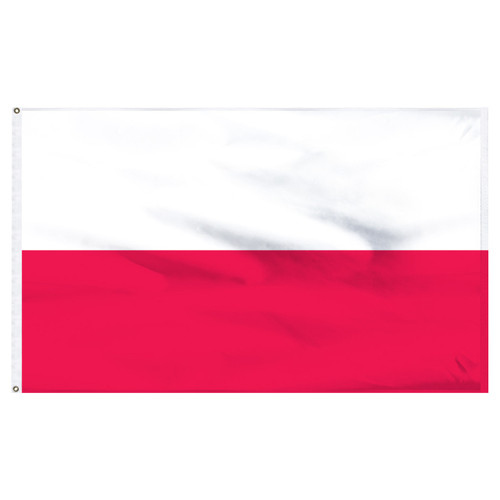 Poland National Flag 3ft x 5ft Nylon