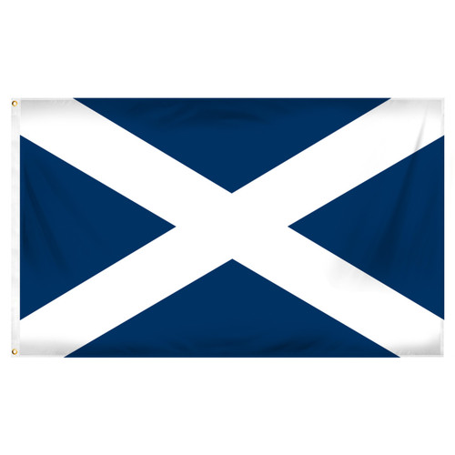 Scotland St Andrew's Cross 3ft x 5ft Printed Polyester Flag