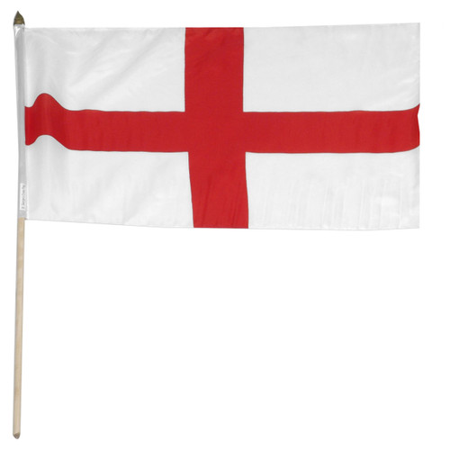 England Cross 12in x Flag