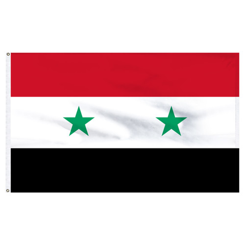 Syria 2ft x 3ft Nylon Flag