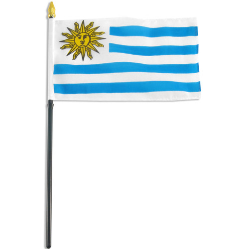Uruguay flag 4 x 6 inch